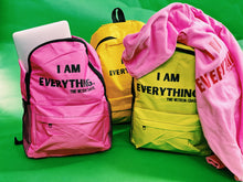 Load image into Gallery viewer, I AM EVERYTHING Backpack

